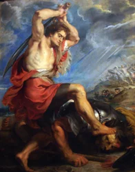 David Slaying Goliath